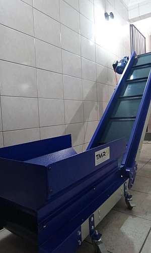 Esteira para rebarba Esteira para rebarba