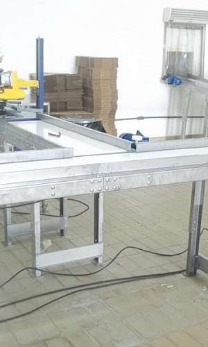 Esteira transportadora de aço inox Esteira transportadora de aço inox