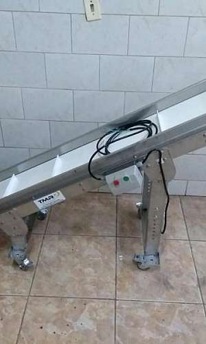 Esteira transportadora de inox Esteira transportadora de inox