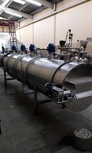 túnel de congelamento rápido  túnel de congelamento rápido